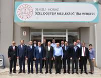 Denizli Sanayi Odası DOSTEM'i Ziyaret Etti.