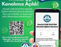 Denizli Organize Sanayi Bölgesi DOSTEM Mesleki Eğitim Merkezi WhatsApp Kanalımız Açıldı!