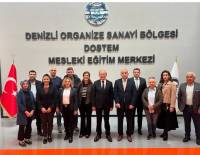 Denizli Büyükşehir Belediyesi Kent Konseyi Kadın Meclisi Mesleki Eğitim Merkezimizi Ziyaret Etti